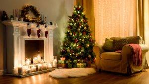 Decorated Living Room