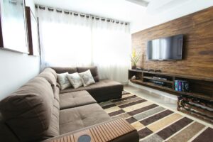 Clean Living Room